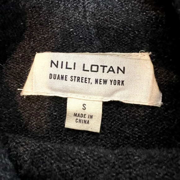 Nili Lotan gray sweater dress small - Picture 3 of 3